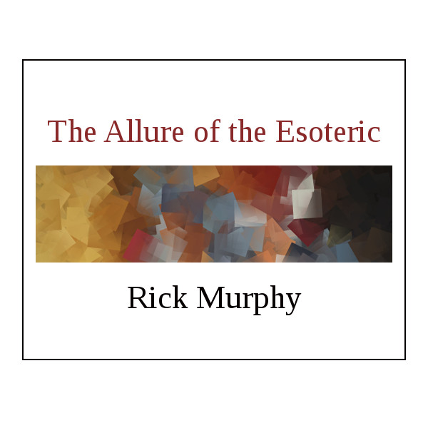 Cover art for The Allure of the Esoteric